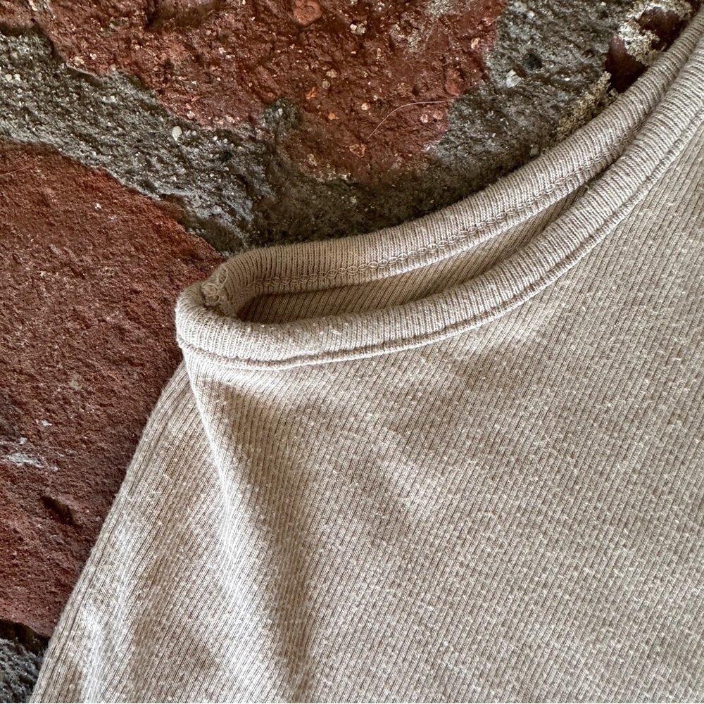 Lacoste women's size XL 46 tan beige tank top sleeveless shirt - Picture 5 of 13
